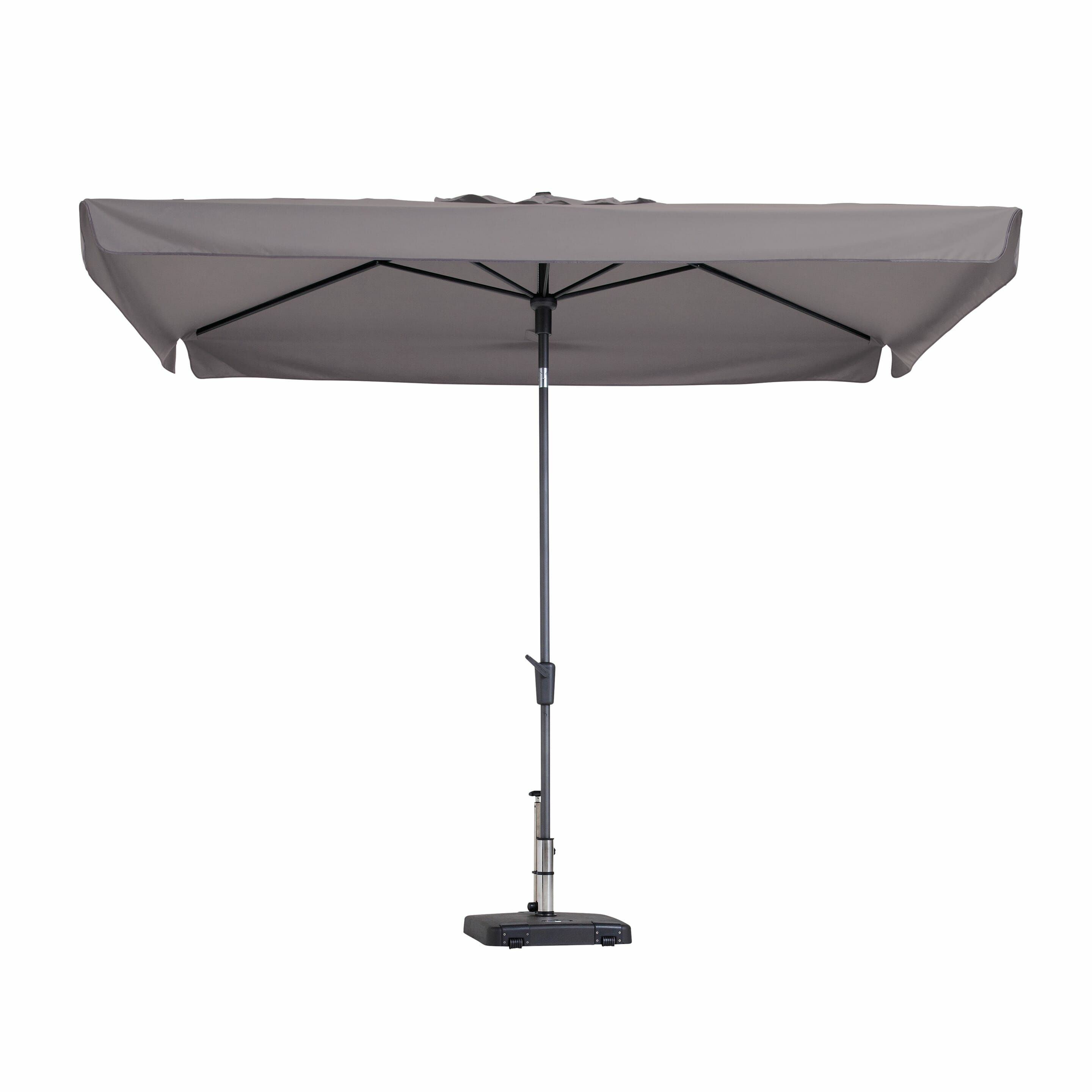 Madison Delos Rectangle Parasol - Taupe