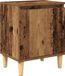 vidaXL Table de chevet bois de grange 40 x 30 x 50 cm bois traité