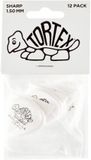 Dunlop Jim Dunlop Tortex Sharp - Plectrums - 1,50 mm - Player's Pack 12 Stuks
