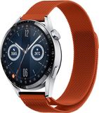 Strap-it Bracelet Milanais - Convient pour Huawei Watch GT 3 46mm - Orange