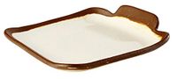 APS Crocker 84567 melamine bord, 14 x 13 x 2,5 cm, beige
