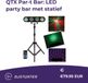 QTX Par-t Bar: LED party bar met statief