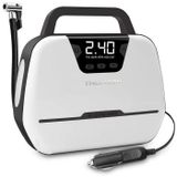 THOMSON Compresseur d'air, 12V, avec écran LCD numérique, lampe de travail intégrée, pression maximale 150 PSI