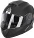 Acerbis Serel Solid Mat Zwart Systeemhelm - Helm