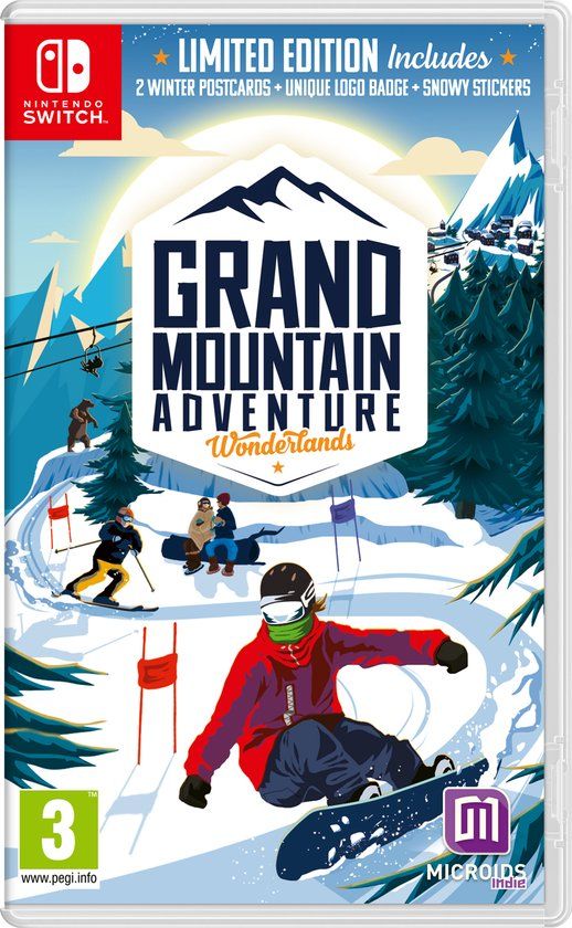 Mindscape Grand Mountain Adventure: Wonderlands Limited Edition - Nintendo Switch