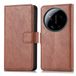 imoshion Hoesje - Geschikt voor Xiaomi 17 Ultra - Luxe Bookcase - Bruin