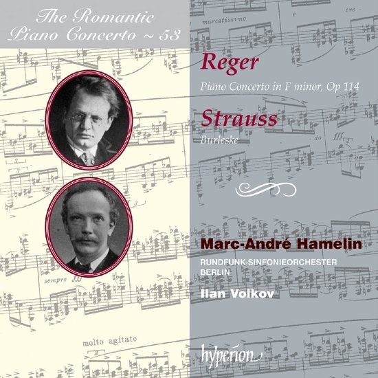 Universal Music Nederland Hyperion Records Reger: Piano Concerto In F Minor, Op 114 | Strauss: Burleske (CD)