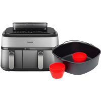 Philips 5000 Series Dual Basket NA555/00 + Bakmeesterset