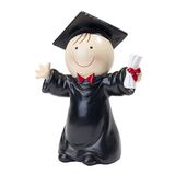 Mopec Figuur Pastel Pit Graduatie van kunsthars, 6 x 10 x 14 cm, zwart