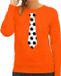 Bellatio Decorations Shoppartners Bv Oranje fan sweater voor dames - voetbal stropdas - Holland / Nederland supporter - EK/ WK trui / outfit XXL