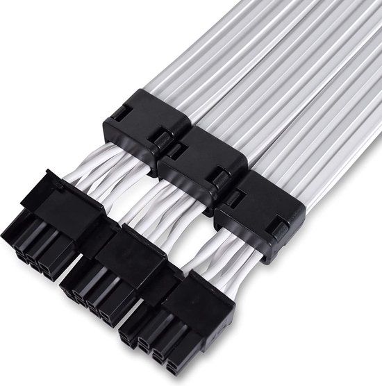 Lian Li Strimer Plus V2 - GPU Verlengkabel - 3x 8-pin - 30cm - RGB
