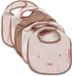 Jollein Lätzchen Jersey Wasserdicht Miffy Moments - Silk Rose - 5 Stück