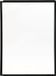 Durable Displaybord met profielframe - 560601