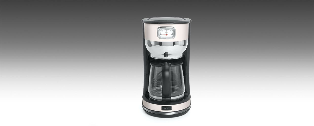 Muse MS-220 SC - Filter Coffee Maker - 1.4L - White