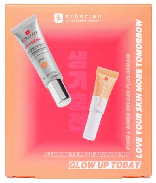 Erborian CC Crème Colour Correcting Cream Spf30 Doré 18ml Set 2 Pieces
