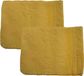 Benson Zeemdoek - 2x - Geel - 43 x 32 cm
