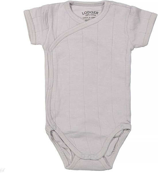 Lodger Babyromper overslag korte mouw mist Maat 68