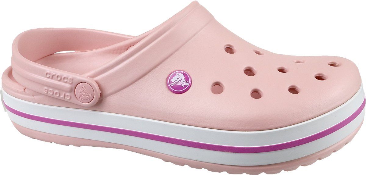 Crocs Crockband 11016-6MB Vrouwen Roze Slippers maat 36/37 EU