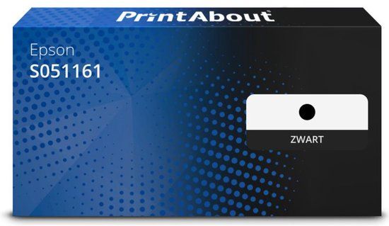 PrintAbout Huismerk Epson S051161 Zwart Toner | Compatibel