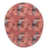 Bonamaison Ergonomische muismat met polssteun, digitaal bedrukte muismat tegen schede problemen, antislip onderkant, voor kantoor en thuis, afmetingen: 20 x 23 cm