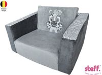 Stefano Fashion Kinderfauteuil Zebra Uitklapbaar 1-3 Jaar