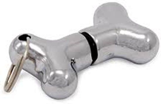 Animal King Adreskoker hond - zilver botje