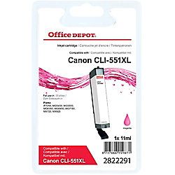 Office Depot Canon CLI-551M XL Inktcartridge Magenta