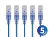 Monoprice 33225 Netwerkkabel Blauw 15,24 m Cat6a U/UTP