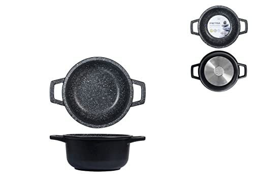 Home Pietra Braadpan - Antiaanbaklaag - 16 cm - Zwart