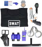 Lobbes Verkleedset Politie Kostuum met Accessoires voor Kinderen