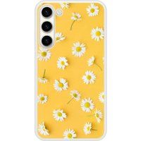 Samsung Galaxy S23 Marguerittes Verstevigd hoesje met sublimatie bedrukking