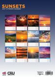 CalendarsRUs Sunsets A3 Kalender 2027