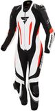 SHIMA Miura RS Ladies Black White Red 1PC Leather Motorcycle Suit - Maat 34