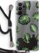 Case Company® - Samsung Galaxy A23 Case with Cord - Tropical Leaves - Black Cord - Back Cover