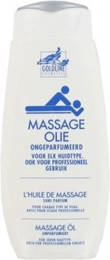 Gold Line Cosmetics Massage Olie Ongeparfumeerd 300 ml