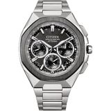 Citizen Attesa Satellite Wave GPS CC4104-53E Horloge - Titanium - Zilverkleurig - Ø 46 mm