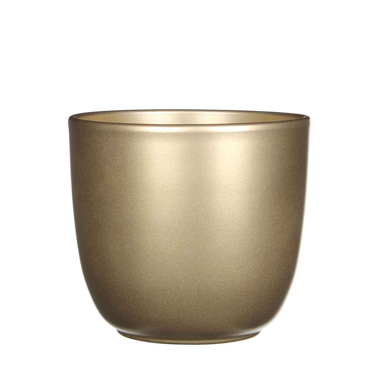 Mica Decorations Tusca Ronde Pot Goud - 18 x 19 cm