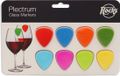Mags Plectrum glasmarkering - 8 stuks - Multi