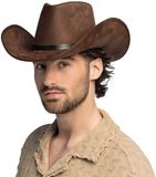 Boland Hoed cowboy Bronco bruin - 59 cm