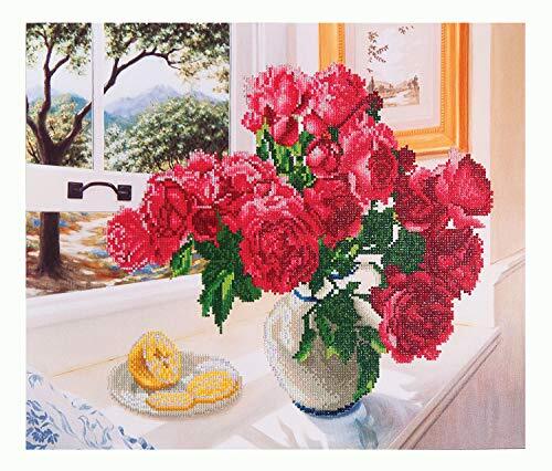 Diamond Dotz DD12.013 Roses by The Window 57X49 cm, 96+ mnd