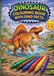 Dinosaur colouring book with dino facts: For kids aged 2, 3, 4, 5, 6