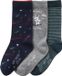 Vertbaudet Coffret cadeau avec 3 paires de chaussettes garçon