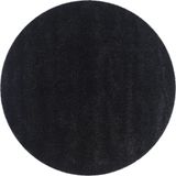 Safavieh Shaggy Geweven Binnen Vloerkleed, California Shag Collectie, SG151, Zwart, 122 X 122 cm