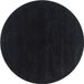 Safavieh Shaggy Geweven Binnen Vloerkleed, California Shag Collectie, SG151, Zwart, 122 X 122 cm
