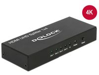 DeLOCK 18684 Video splitter zwart