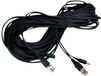 ABUS BNC 30m câble coaxial Noir
