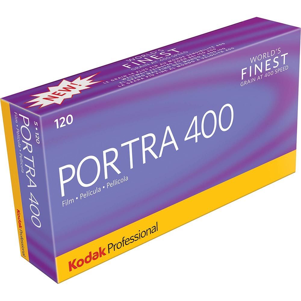 Kodak Portra 400 120 Film - 5 Pack