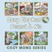 Cozy Elephant Mom: Peanut & Nia: A Bold & Easy Coloring Book