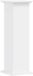vidaXL Pied pour plante 33x33x100 cm bois traité blanc