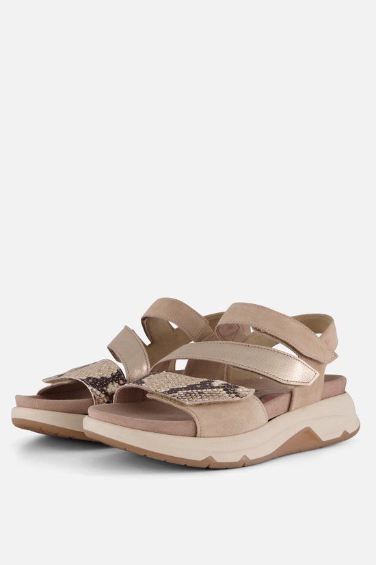 Gabor Rollingsoft Sandalen beige Synthetisch - Maat 38.5
